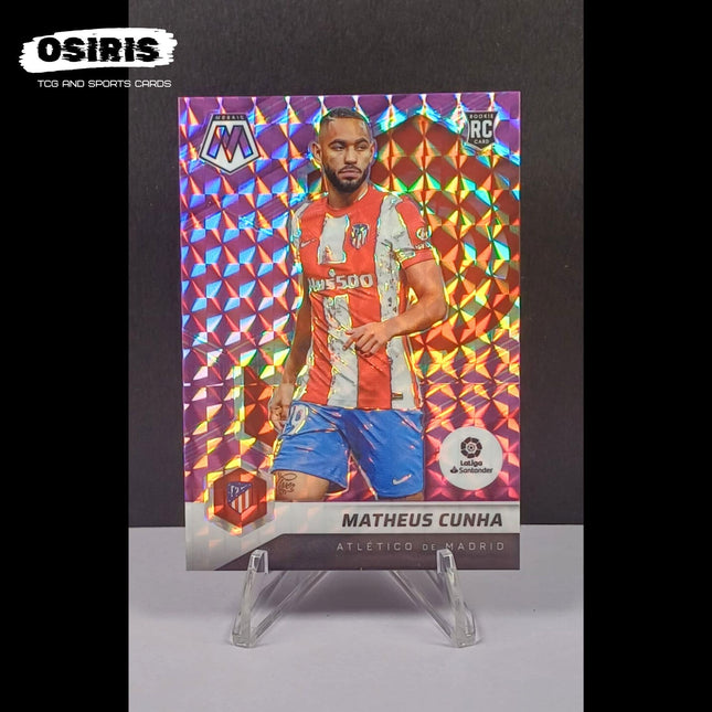 Atletico Madrid - Matheus Cunha 4/49 Rookie Panini Mosaic 2021 - 2022 - Osiris TCG