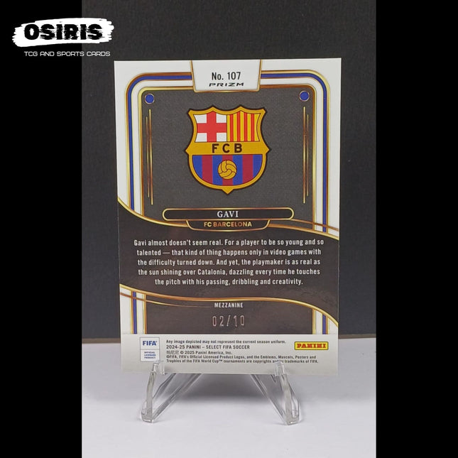 Barcelona - Gavi 2/10 Panini Select 2024 - 25 - Osiris TCG