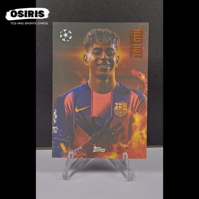 Barcelona - Lamine Yamal Red Hot Match Attax RH - LY - Osiris TCG