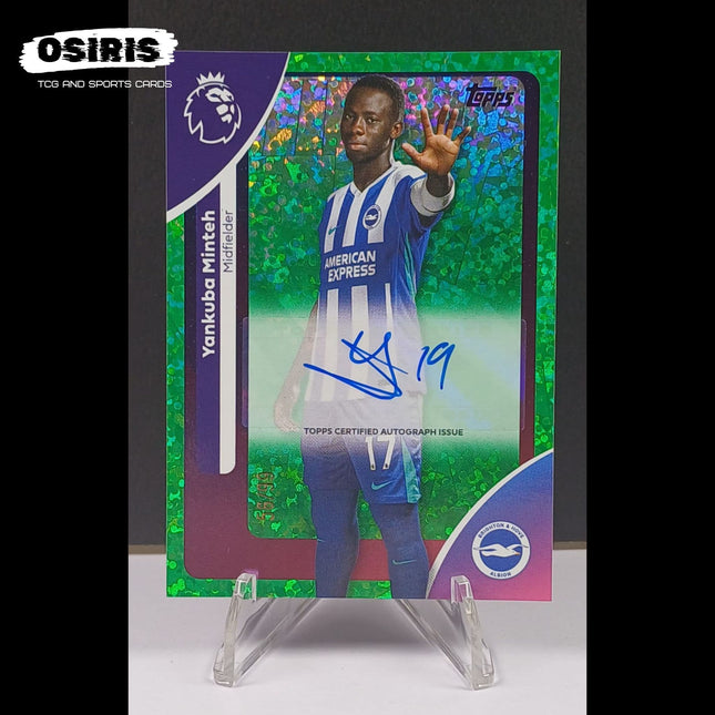 Brighton and Hove Albion - Yankuba Minteh Autograph 56/99 Topps Premier League 2025/26 - Osiris TCG