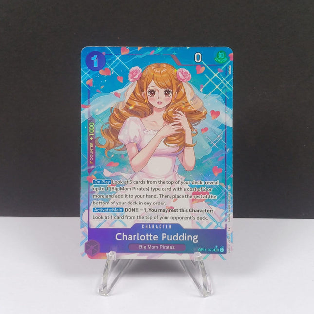Charlotte Pudding (OP11 - 070) (V.2) A Fist of Divine Speed - Osiris TCG