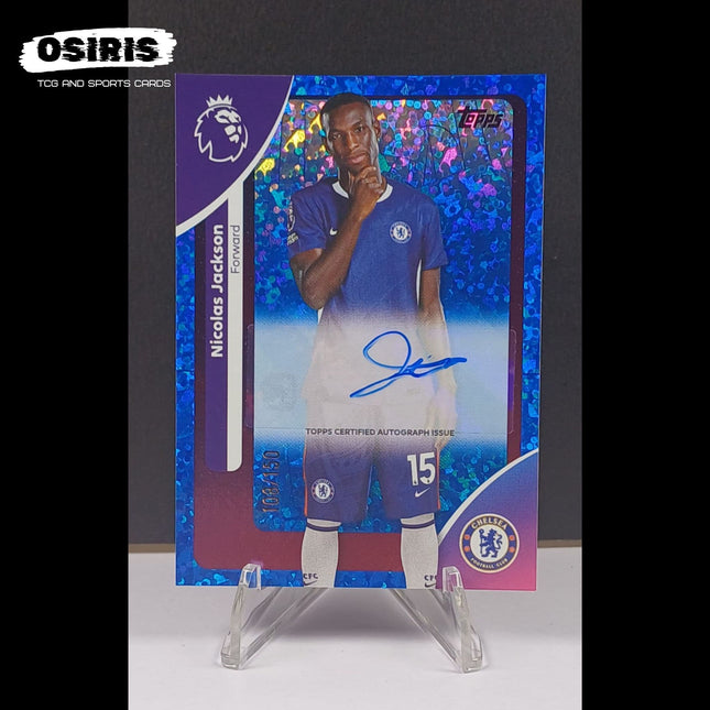 Chelsea - Nicolas Jackson 108/150 Autograph Topps Premier League 2025/26 - Osiris TCG