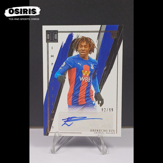 Crystal Palace - Eberechi Eze Rookie Autograph 92/99 Panini Immaculate 11 - EE - Osiris TCG