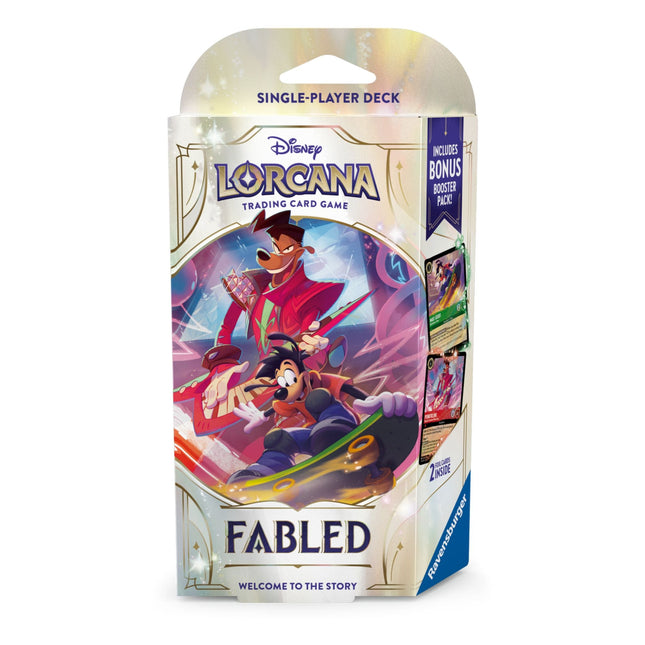 Disney Lorcana - Fabled - Starter Deck Emerald and Ruby (Powerline and Max) - Osiris TCG