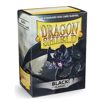 Dragon Shield - Classic Standard Size Sleeves 100pk - Black - Osiris TCG