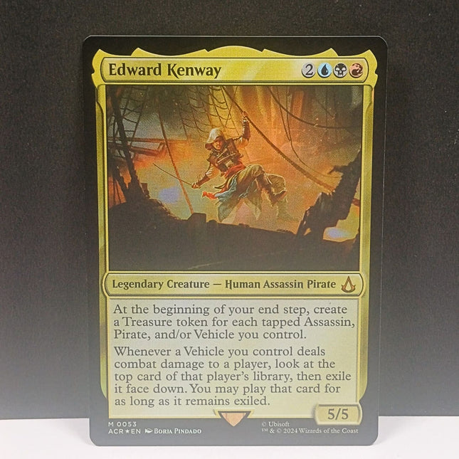 Edward Kenway Mythic Rare 53 - MTG Universes Beyond Assassin's Creed - Osiris TCG