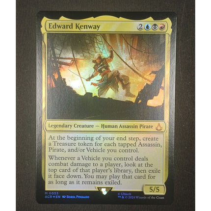 Edward Kenway Mythic Rare 53 - MTG Universes Beyond Assassin's Creed - Osiris TCG