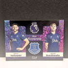 Everton Pro Partnership Tarkowski and Branthwaite Numbered Parallel 05/10 - Topps Premier League 2026 - Osiris TCG