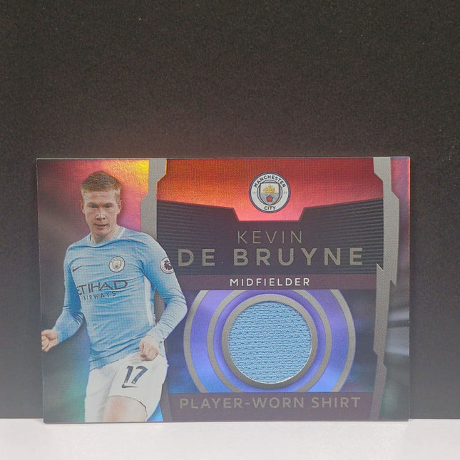 Kevin de Bruyne Player Worn Shirt Patch - Topps Premier League Platinum 2017/2018 Season - Osiris TCG