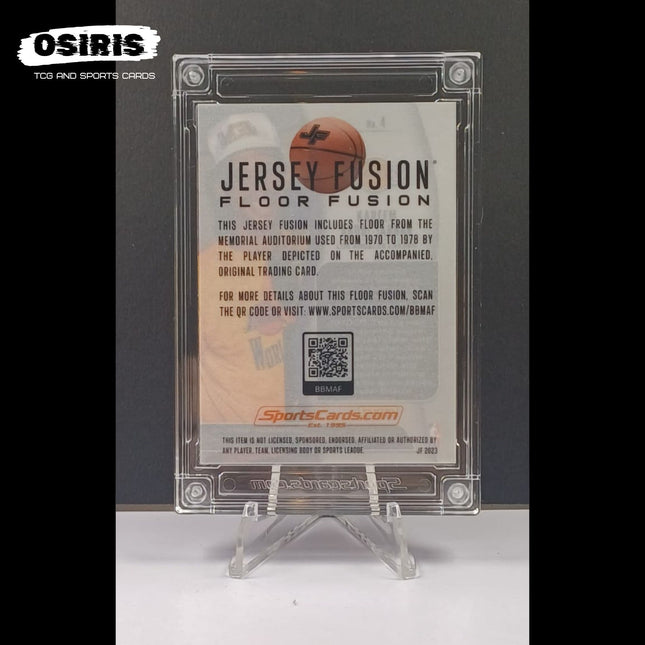 LA Lakers - Kareem Abdul - Jabbar 49/50 Jersey Fusion Game Used Floor - Osiris TCG