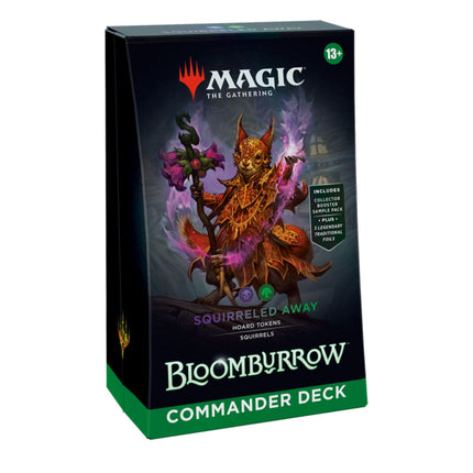 Magic The Gathering - Bloomburrow Commander Deck - Squirreled Away - The Scale Model Stash