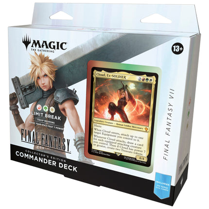 Magic the Gathering - Collectors Edition Commander Deck Limit Break Final Fantasy VII - The Scale Model Stash