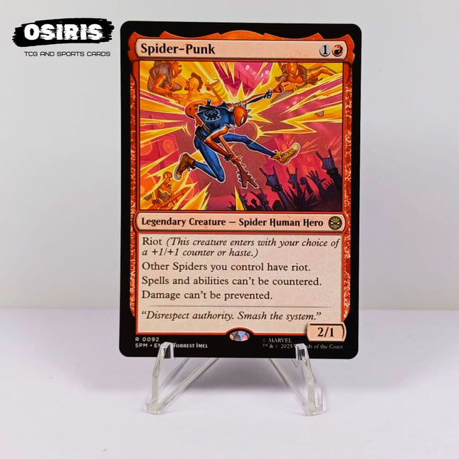 Magic the Gathering Spider - Punk Spiderman Universes Beyond - Osiris TCG