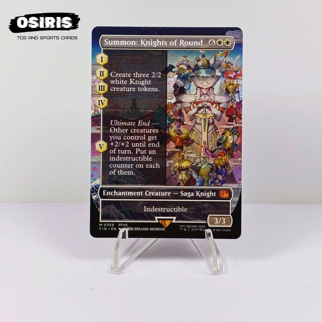 Magic the Gathering Summon: Knights of Round Final Fantasy M0359 - Osiris TCG