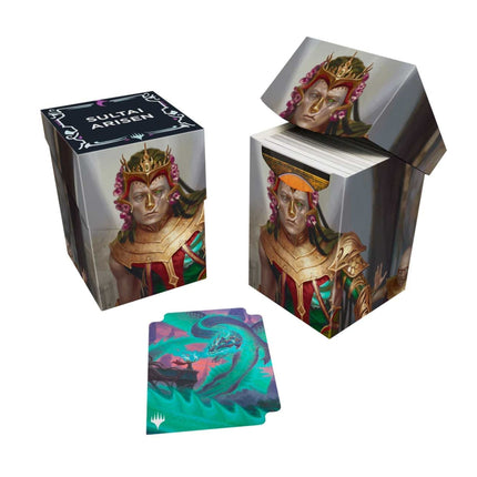 Magic the Gathering - Tarkir: Dragonstorm 100+ Deck Box Sultai Commander featuring Kotis, Sibsig Champion - Osiris TCG
