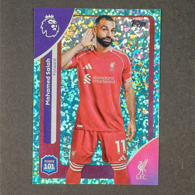 Mohamed Salah Numbered Parallel 109/499 - Topps Premier League 2026 - Osiris TCG