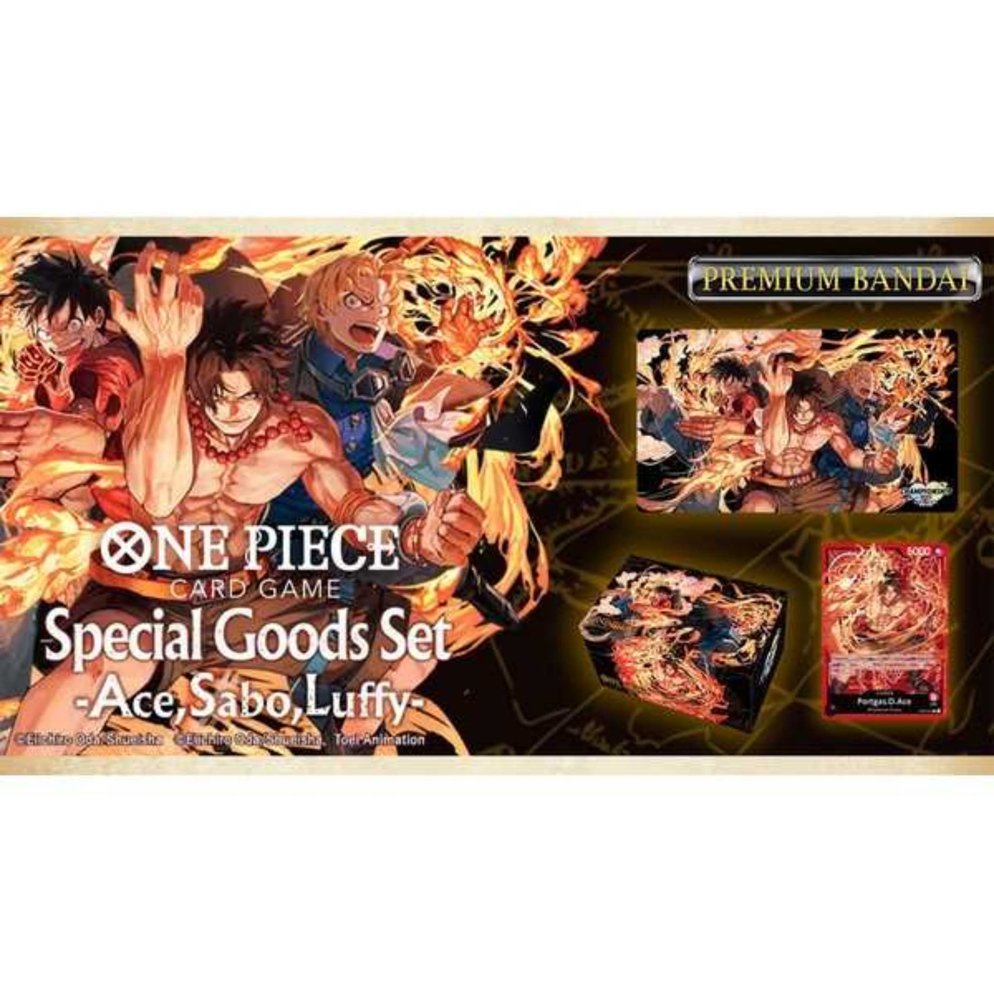 Osiris TCG | One Piece Card Game - Special Goods Set: Ace/Sabo/Luffy Osiris TCG | One Piece Card Game - Special Goods Set: Ace/Sabo/Luffy
