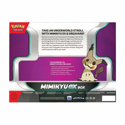 Pokemon - Mimikyu ex Box - The Scale Model Stash