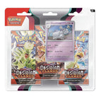 Pokemon - Obsidian Flames 3 Pack Blister - Houndstone Promo - The Scale Model Stash