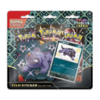 Pokemon - Paldean Fates Tech Sticker 3 Pack Blister (Maschiff) - The Scale Model Stash