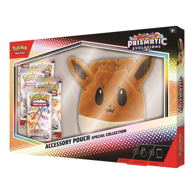 Pokemon - Prismatic Evolutions Accessory Pouch Box - The Scale Model Stash
