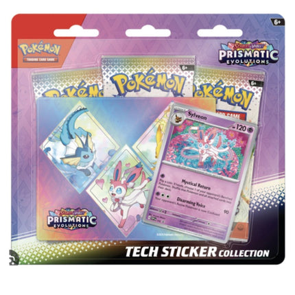Pokemon - Prismatic Evolutions Tech Sticker Sylveon - The Scale Model Stash