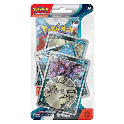 Pokemon - Scarlet and Violet Paradox Rift Premium Checklane Blister Hydreigon - The Scale Model Stash