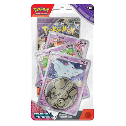 Pokemon - Scarlet and Violet Temporal Forces Premium Checklane Blister Togekiss - The Scale Model Stash