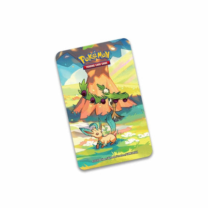 Pokémon TCG: Vibrant Paldea Mini Tin (Leafeon & Arboliva) - The Scale Model Stash