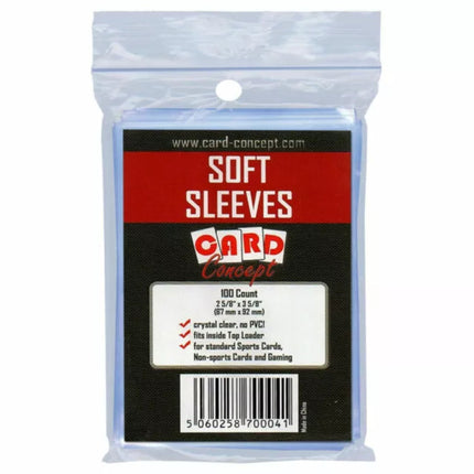 Single Card Holder Soft Sleeves (100ct) - Osiris TCG