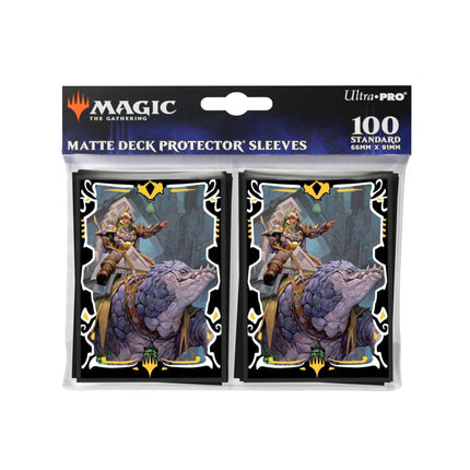 Ultra Pro - Magic The Gathering - Return to Tarkir - 100ct Deck Protector Sleeves - Abzan Commander - Osiris TCG