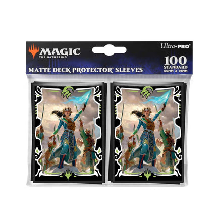 Ultra Pro - Magic The Gathering - Return to Tarkir - 100ct Deck Protector Sleeves - Temur Commander - Osiris TCG
