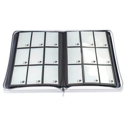 Ultra Pro - Vivid 9 Pocket Zippered PRO - Binder - White - Osiris TCG
